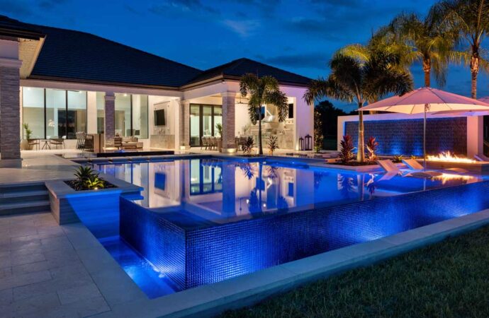 Pool Lighting-SoFlo Pool Decks and Pavers of Jupiter